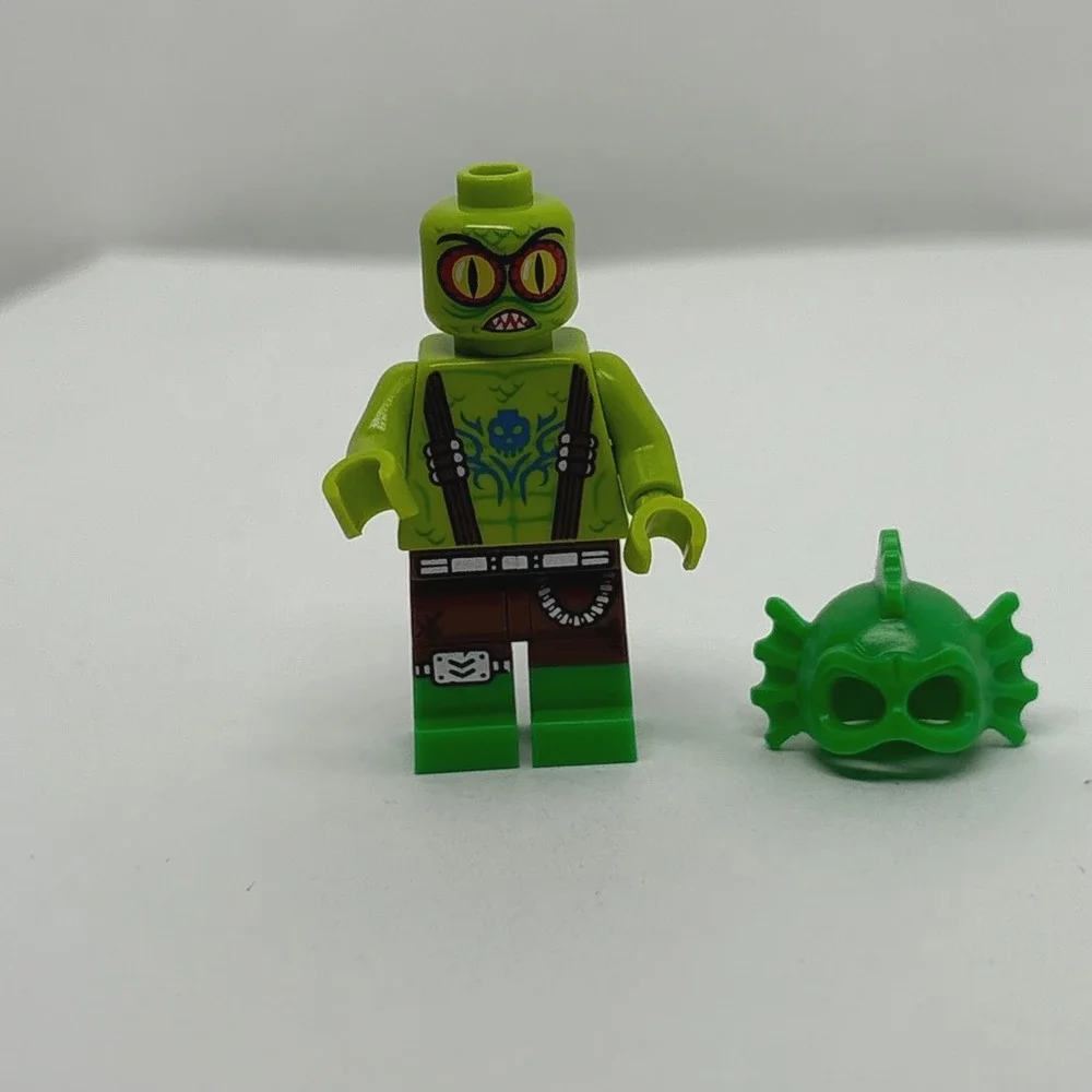 LEGO Swamp Creature Minifigure 71023 The LEGO Movie 2 Apocalypseburg Green